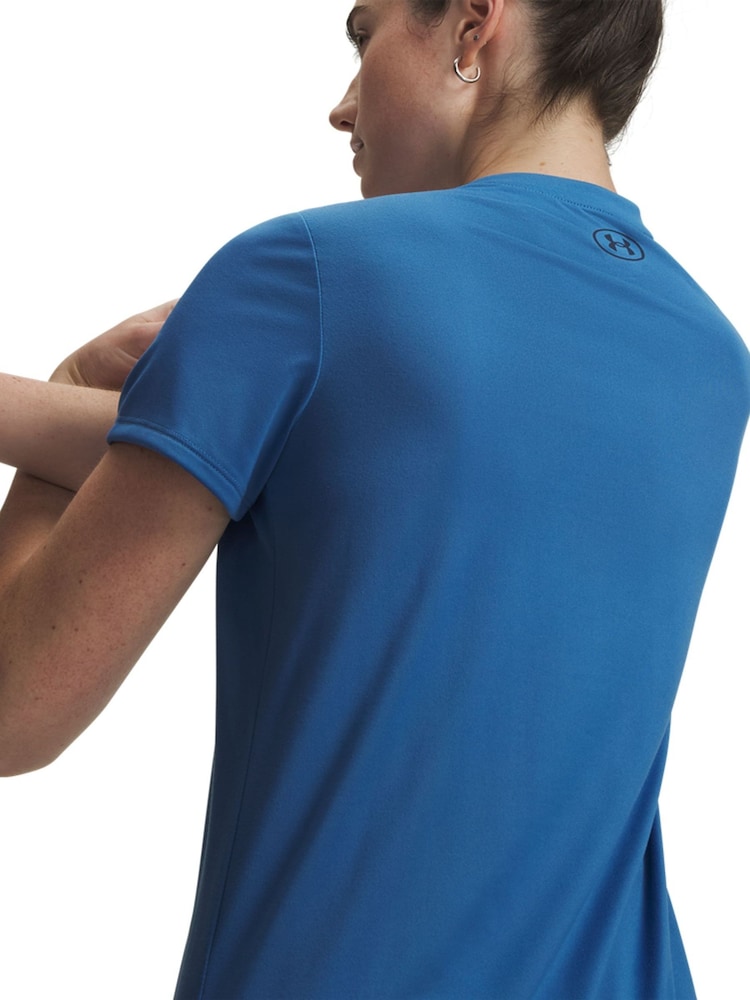 Under Armour Dark Blue Tech V Neck T-Shirt - Image 3 of 3 Under Armour Dark Blue Tech V Neck T-Shirt - Image 3 of 3