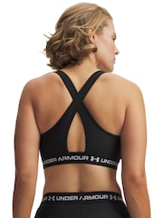 Under Armour Black Crossback Mid Bra - Image 8 of 12
