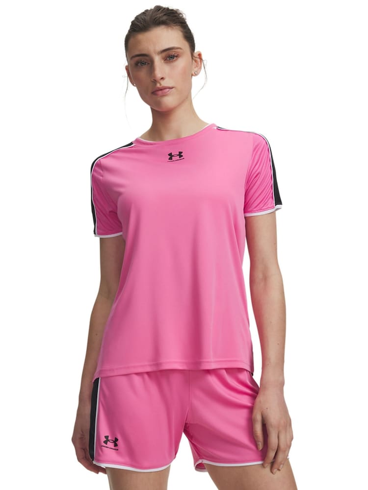 Under Armour Pink Challenger Train T-Shirt - Image 1 of 3