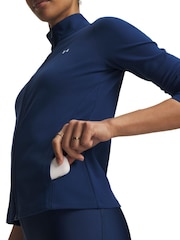 Under Armour Blue Motion Full Zip Sweat Top - Image 1 of 3