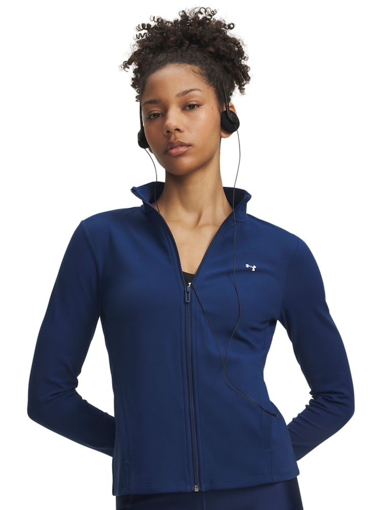 Under Armour Blue Motion Full Zip Sweat Top - Image 3 of 3 Under Armour Blue Motion Full Zip Sweat Top - Image 3 of 3