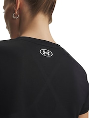 Under Armour Black Tech V Neck T-Shirt - Image 3 of 5