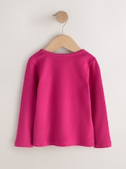 Pink Berry Long Sleeve Pointelle Top (3mths-7yrs) - Image 6 of 8