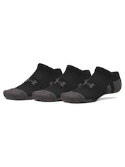 Under Armour Black Performance Tech NoShow Socks 3 Pack - Image 1 of 3