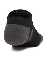 Under Armour Black Performance Tech NoShow Socks 3 Pack - Image 2 of 3