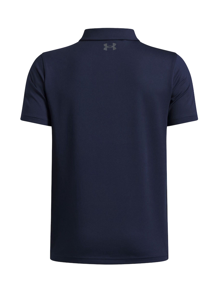 Under Armour Blue Matchplay Golf Polo Shirt - Image 2 of 3