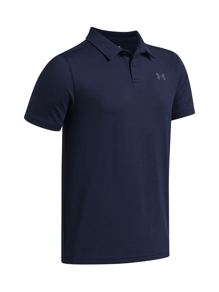 Under Armour Blue Matchplay Golf Polo Shirt - Image 3 of 3