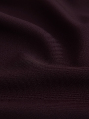 Wine Short Sleeved V-Neck Top - Image 7 of 8