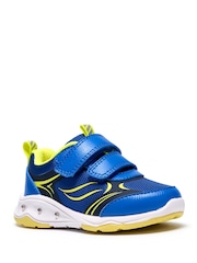 Clarks Blue Gleam Glow Trainers - Image 4 of 6