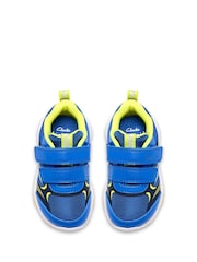 Clarks Blue Gleam Glow Trainers - Image 5 of 6
