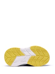 Clarks Blue Gleam Glow Trainers - Image 6 of 6