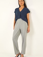 بنطلون ضيق قابل للتمدد برجل مستقيمة للأحجام الصغيرة من Roman - صورة 1 من 5