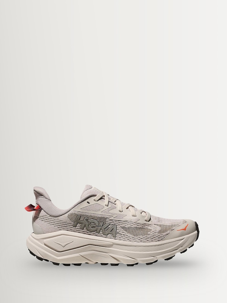 HOKA Grey Challenger 8 Trainers - Image 1 of 6