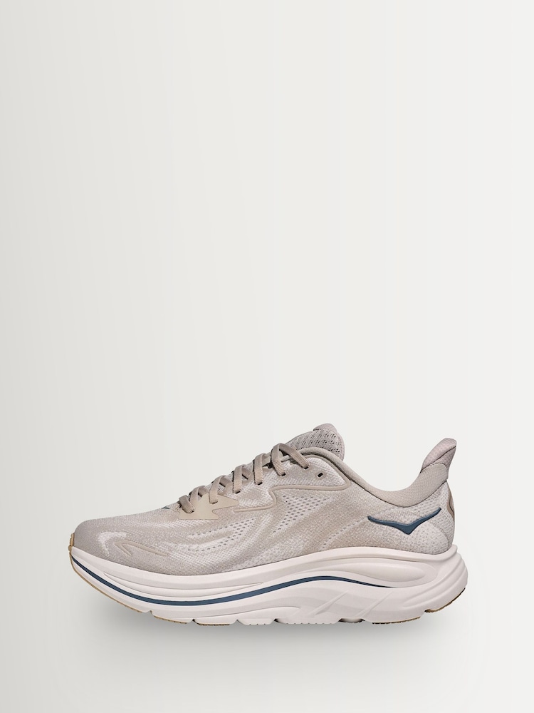 HOKA Grey Clifton 10 Trainers - Image 6 of 6