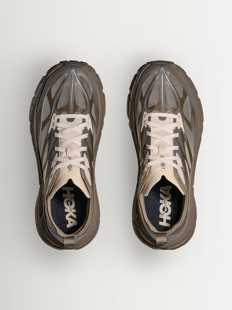 HOKA Brown Mafate 4 Lite Trainers - Image 2 of 6