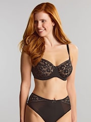 Panache Black Celeste Balcony Wired Bra - Image 3 of 5