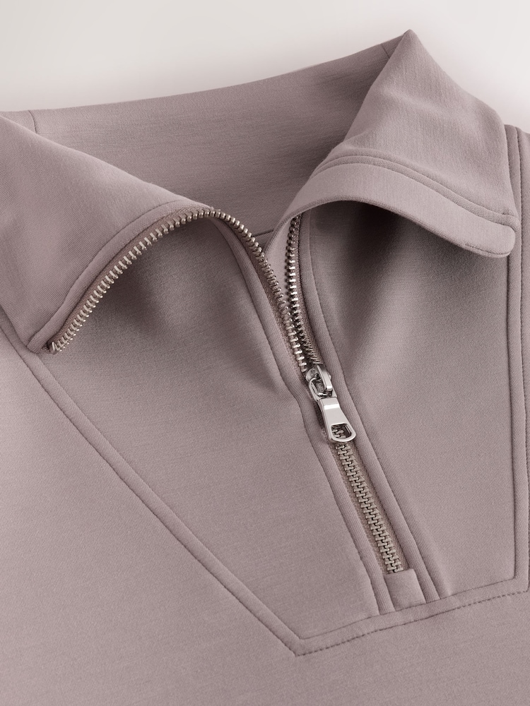 נייטרלי\אפור - Half Zip Sweatshirt (3-16yrs) - תמונה 8 מתוך 8 נייטרלי\אפור - Half Zip Sweatshirt (3-16yrs) - תמונה 8 מתוך 8