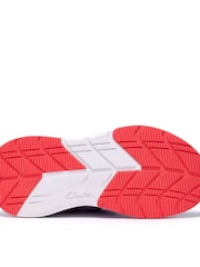 Clarks Purple Gleam Glow Trainers - Image 3 of 6