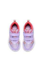 Clarks Purple Gleam Glow Trainers - Image 6 of 6