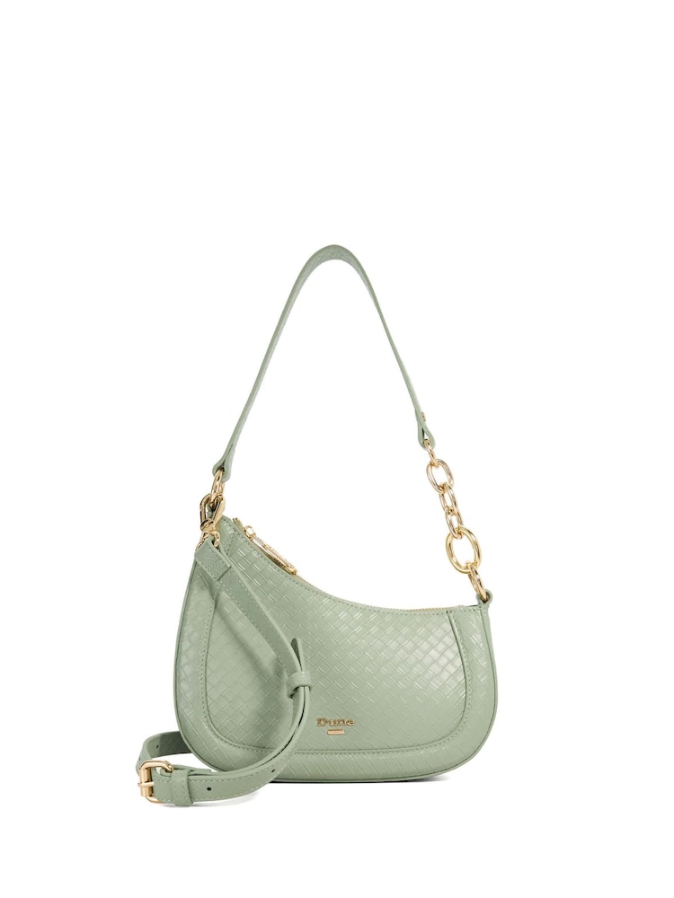 Dune London Green Direction Shoulder Bag - Image 1 of 4