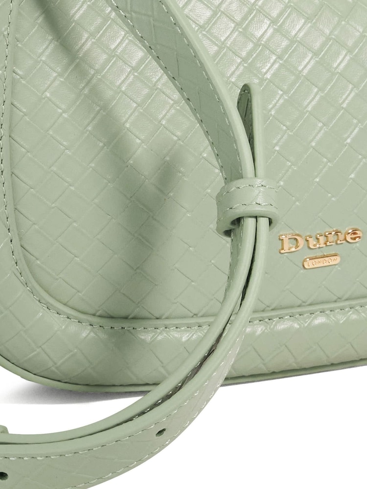 Dune London Light Green Direction Small Smart Scoop Shoulder Bag - Image 6 of 6