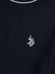 U.S. Polo Assn T-shirt med pikétopp - Bild 7 av 7