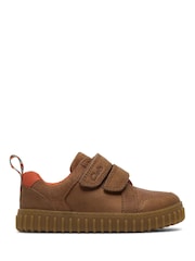 Clarks Brown Cove Pop Shoes - Image 1 of 6