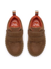 Clarks Brown Cove Pop Shoes - Image 4 of 6