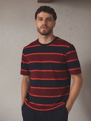 Red Stripe Short Sleeve Pyjamas Set - Image 2 of 11