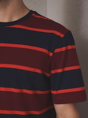 Red Stripe Short Sleeve Pyjamas Set - Image 6 of 11