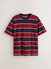 Red Stripe Short Sleeve Pyjamas Set - Image 8 of 11