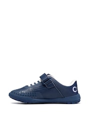 Clarks Navy CICA Goal Football Trainers - Image 2 of 6