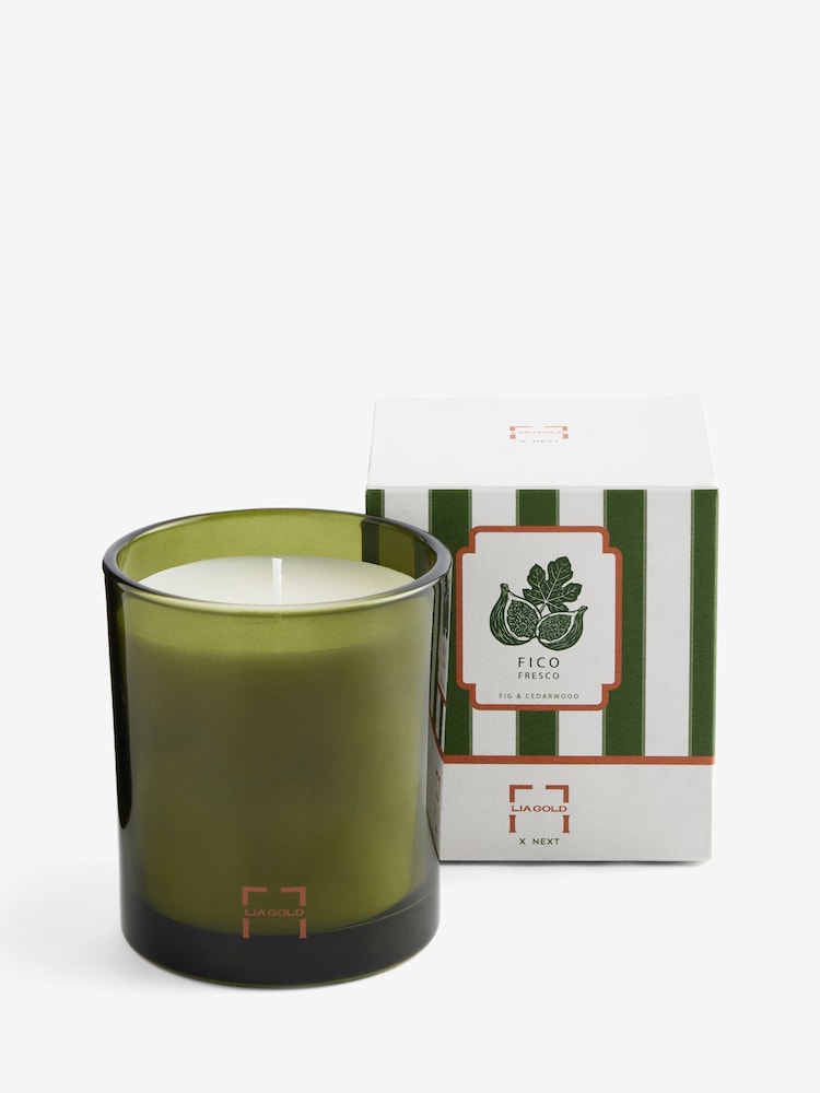 Lia Gold x Next Fig and Cedarwood Boxed Candle - Image 5 of 5 Lia Gold x Next Fig and Cedarwood Boxed Candle - Image 5 of 5