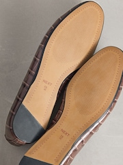 Chocolate Brown N.Premium Leather Mary Jane Shoes - Image 4 of 5