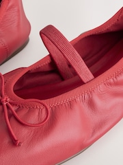 Red Forever Comfort® Soft Leather Mary Jane Shoes - Image 9 of 10