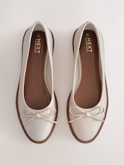 Bone Forever Comfort® Chunky Sole Bow Ballet Flats - Image 1 of 9