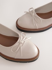 Bone Forever Comfort® Chunky Sole Bow Ballet Flats - Image 8 of 9