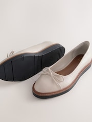 Bone Forever Comfort® Chunky Sole Bow Ballet Flats - Image 9 of 9