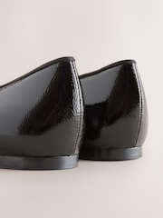 Black Forever Comfort® Round Toe Ballet Flats - Image 9 of 10