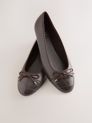 Marron chocolat - Ballerines à bout rond Forever Comfort ® - Image 11 de 11