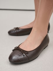 Marron chocolat - Ballerines à bout rond Forever Comfort ® - Image 5 de 11