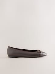Marron chocolat - Ballerines à bout rond Forever Comfort ® - Image 8 de 11