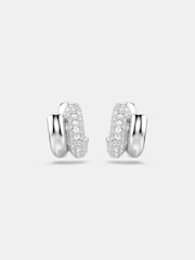 Swarovski Rhodium Plated Earrings - Image 2 de 5