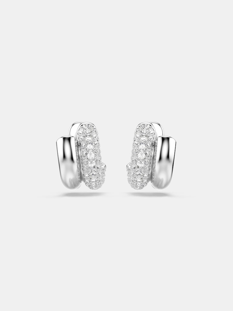 Swarovski Rhodium Plated Earrings - Image 2 de 5