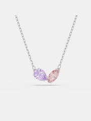 Swarovski White Ariana Grande Mixed Cuts Multicoloured Rhodium Plated Jewellery Set - Image 3 of 6