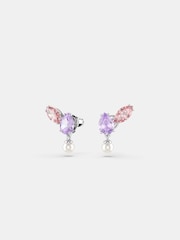 Swarovski White Ariana Grande Mixed Cuts Multicoloured Rhodium Plated Jewellery Set - Image 4 of 6