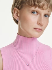 Swarovski White Ariana Grande Mixed Cuts Multicoloured Rhodium Plated Jewellery Set - Image 6 of 6