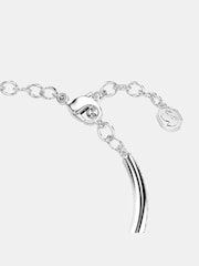 Swarovski White Dextera Round Cut Rhodium Plated Bangle - Image 3 of 6