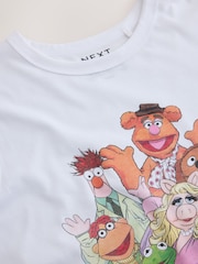 White The Muppets Licence Short Sleeve T-Shirt - Image 7 of 7