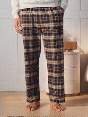 Neutral Hoodie with Woven Pyjama Bottoms Set - Image 3 of 9